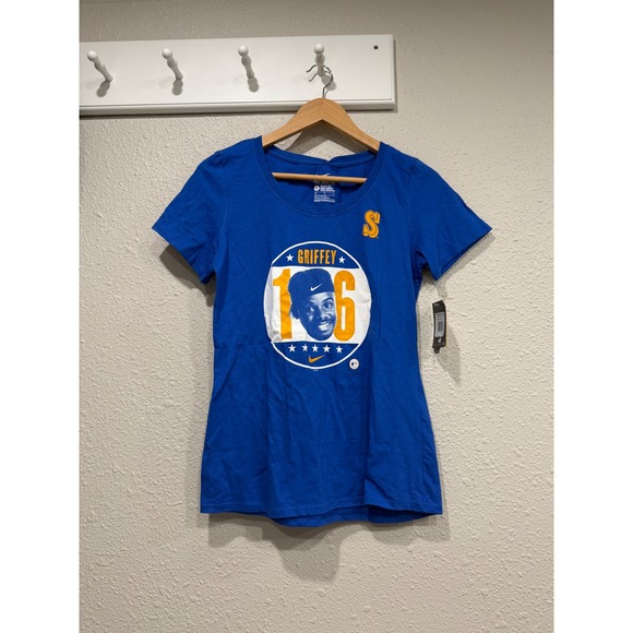 Nike Tops - NWT Nike Seattle Mariners Ken Griffey Jr '16 MLB Hall of Fame T-Shirt Womens M